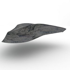 3D stone rock model