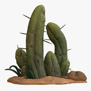 Cartoon Cactus v2