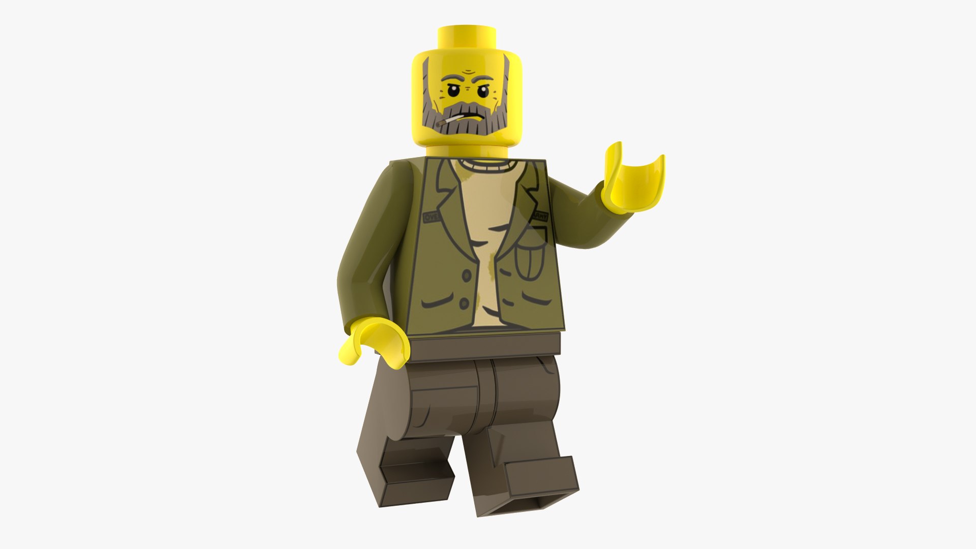 3D realistic lego figure model - TurboSquid 1224855