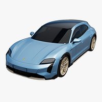 Porsche Taycan Turbo Cross Turismo 2025