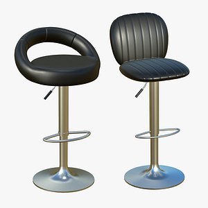 3D model Stool Chair V165