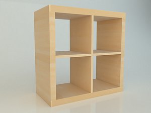 IKEA KALLAX 2x2  realistic measurements