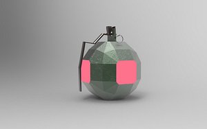 New generation combat grenade 3D