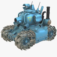 Metal Slug SV 001 Low-poly