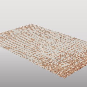 Contemporary Woven Rug 3D model