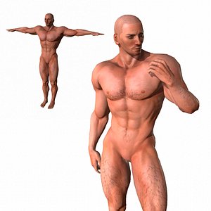 character man 3D model