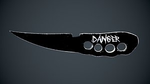 3D knuckles model