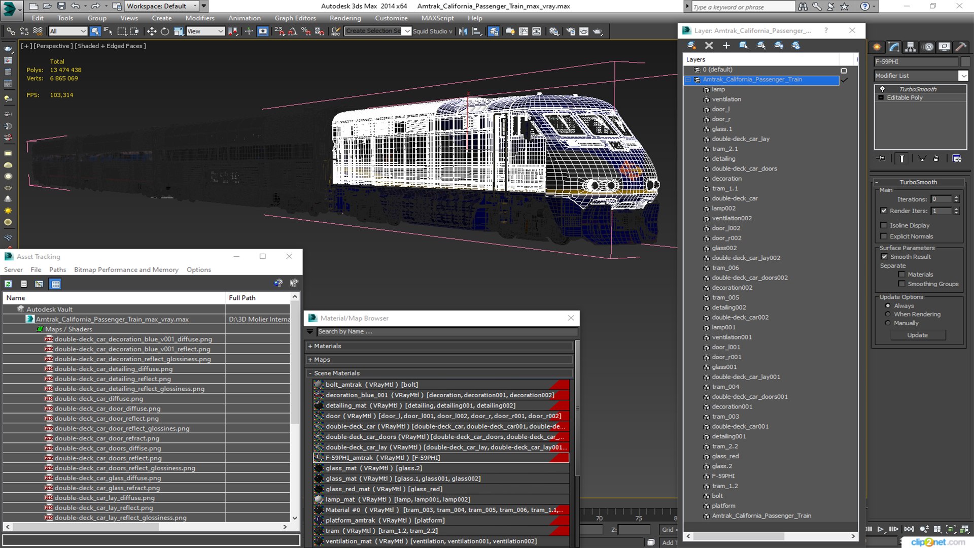 Amtrak California Passenger Train 3D model https://p.turbosquid.com/ts-thumb/yD/aJnwUA/CX/amtrakcaliforniapassengertrain3dmodel057/jpg/1711571439/1920x1080/fit_q87/ee1e8e7bc2da64e78e9a264e83cd843950c2b4d8/amtrakcaliforniapassengertrain3dmodel057.jpg