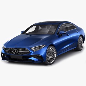 Mercedes-Benz CLS 2022 AMG line 3D model