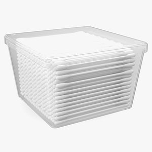 Cotton Sticks in Plastic Box