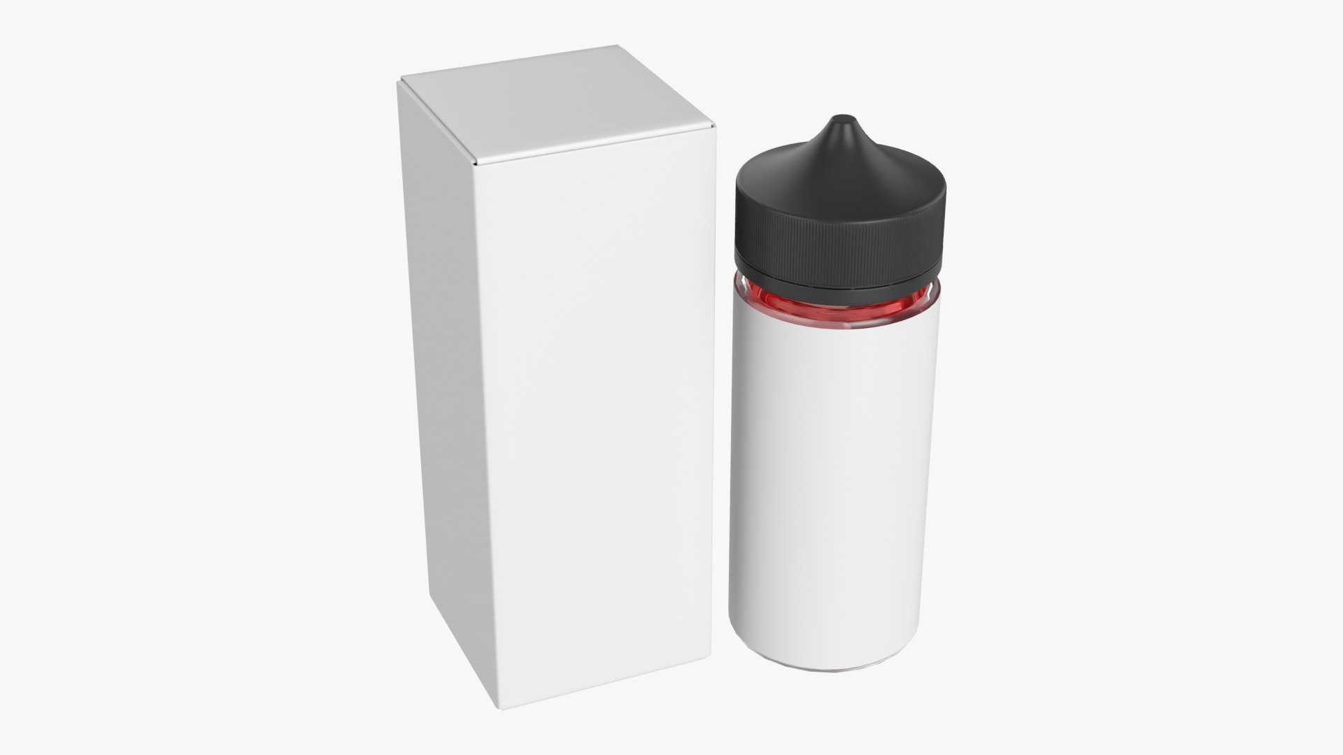 FLACON - liquid bottle vape 30ml 3D model