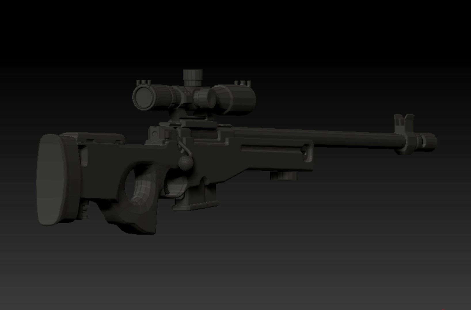 L115a3 Sniper Rifle 3D Model - TurboSquid 1245409