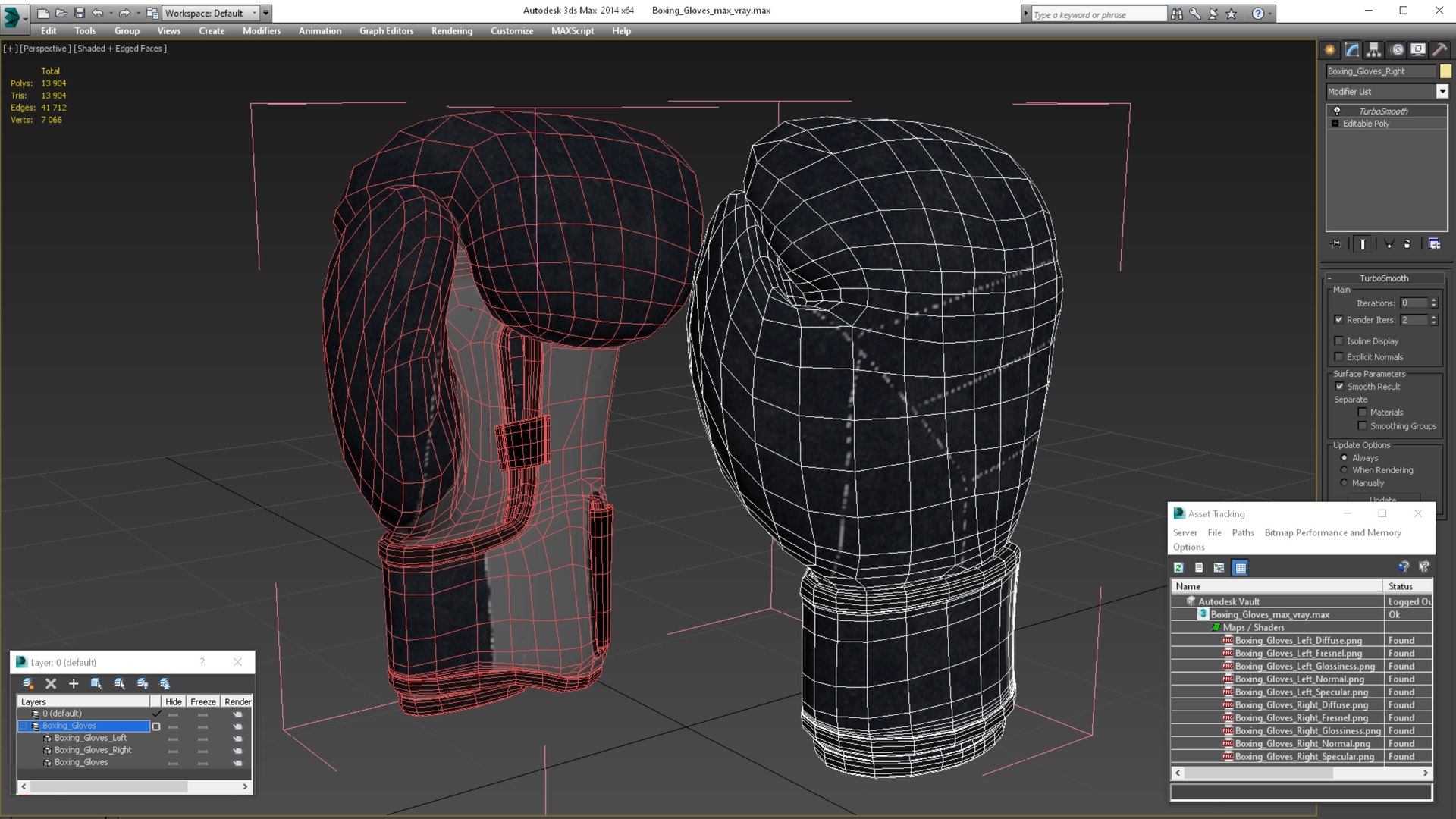 3D Model Boxing Gloves - TurboSquid 1999864