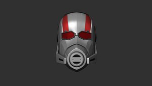 3D antman helmet - character design model