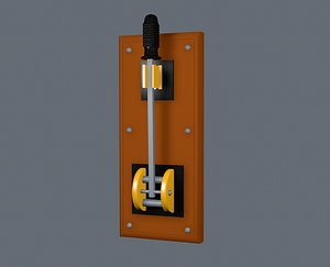 electric switch 3D model