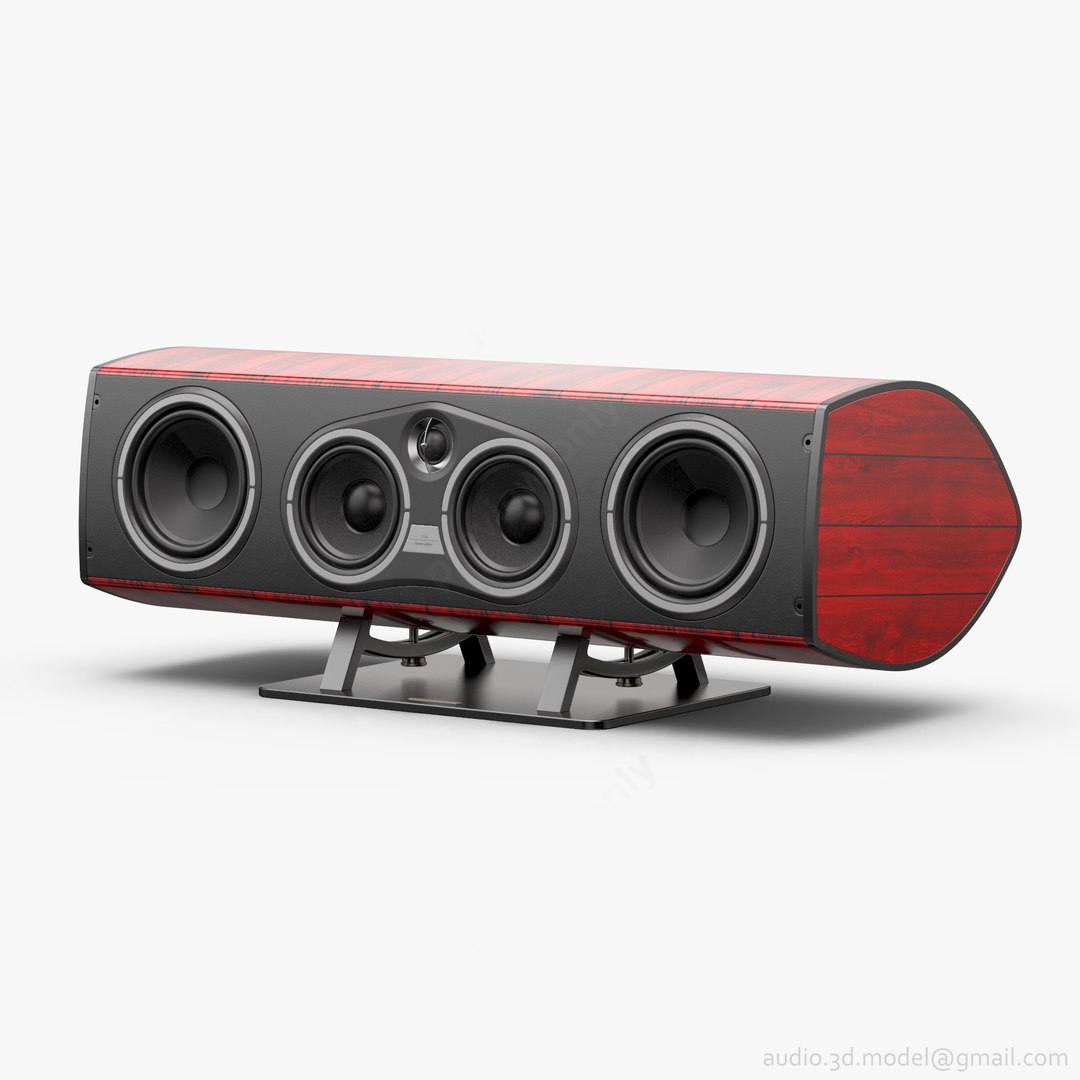 3d central sonus faber vox model