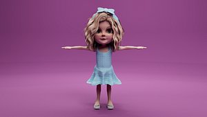 BabyGirl 3D model