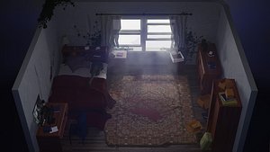 Abandoned room from The Last Of Us Part II Trailer
