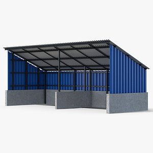 Blue Farm Silage Clamp model