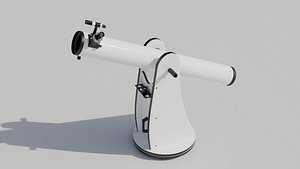 3D Dobson-based Newtonian telescope
