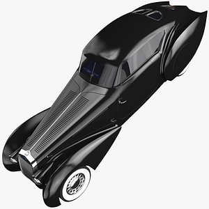 Delage D8 120 S Pourtout Aero Coupe black