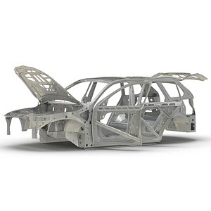 3D suv frame rigged