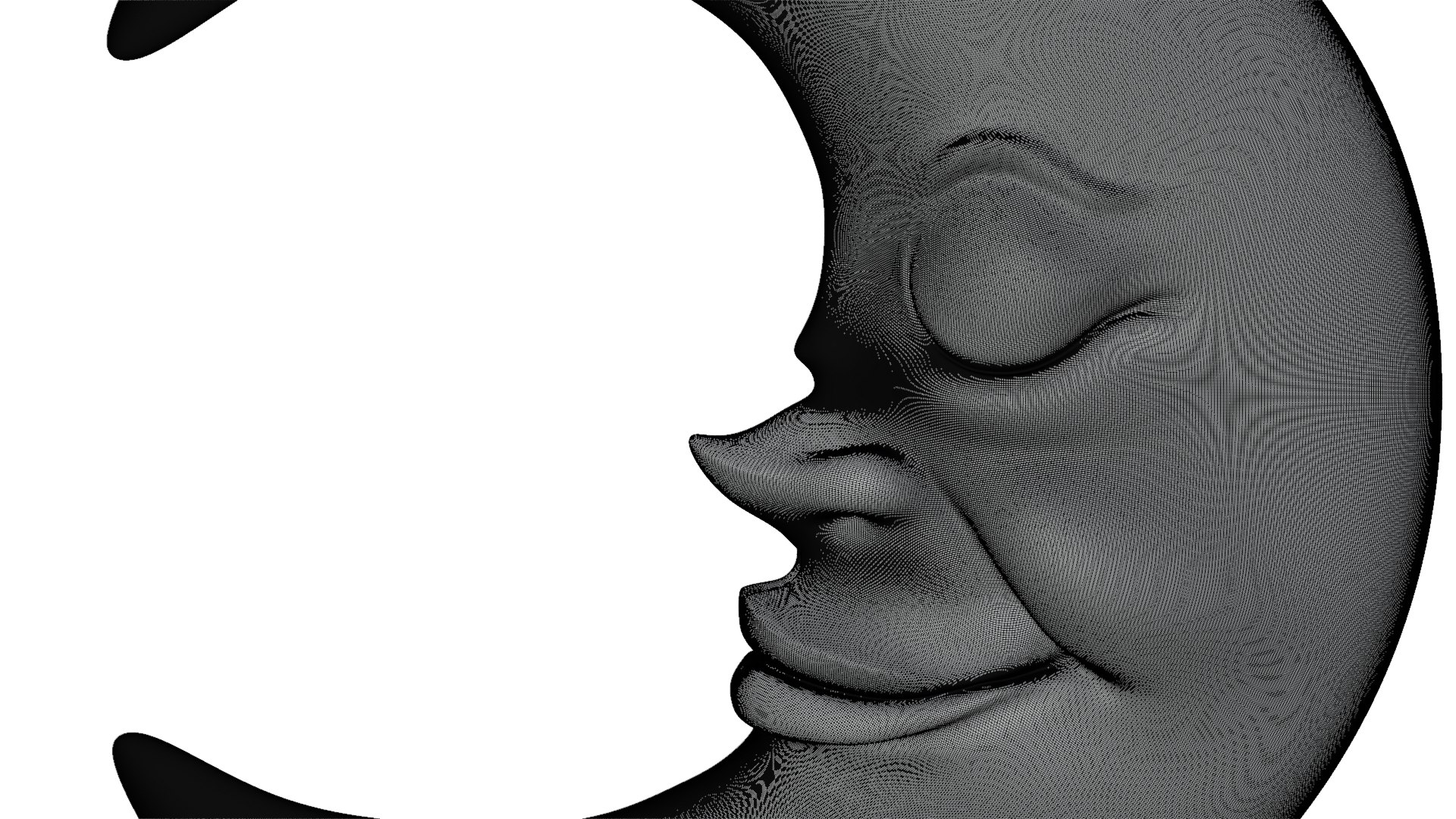 3D Stylized Cartoon Sculped High Poly Moon - TurboSquid 2356643