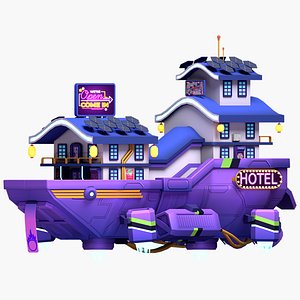 Sci-fi Ship - HOTEL
