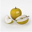 Collection de fruits aux pommes