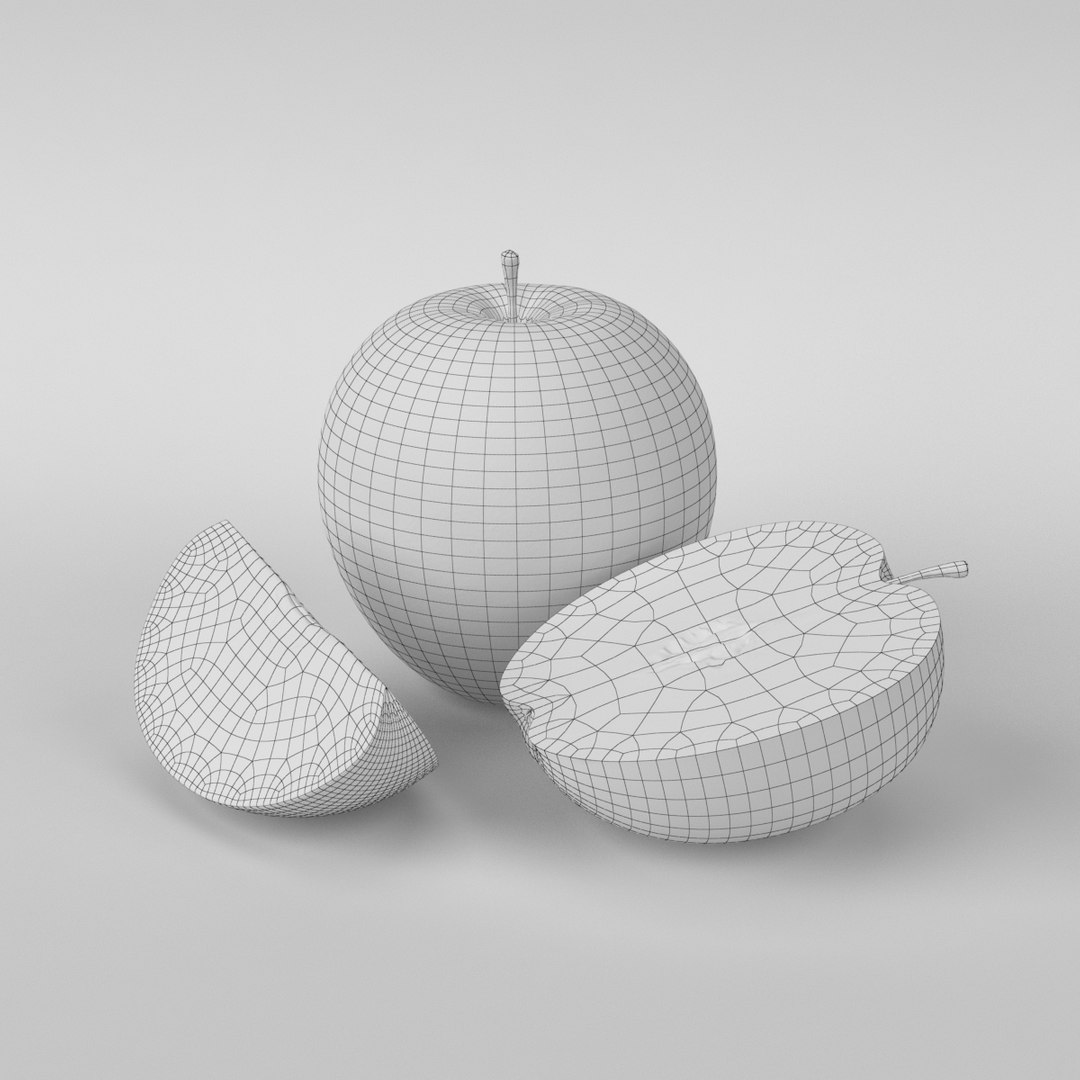 3D Apple Fruits - TurboSquid 1186053