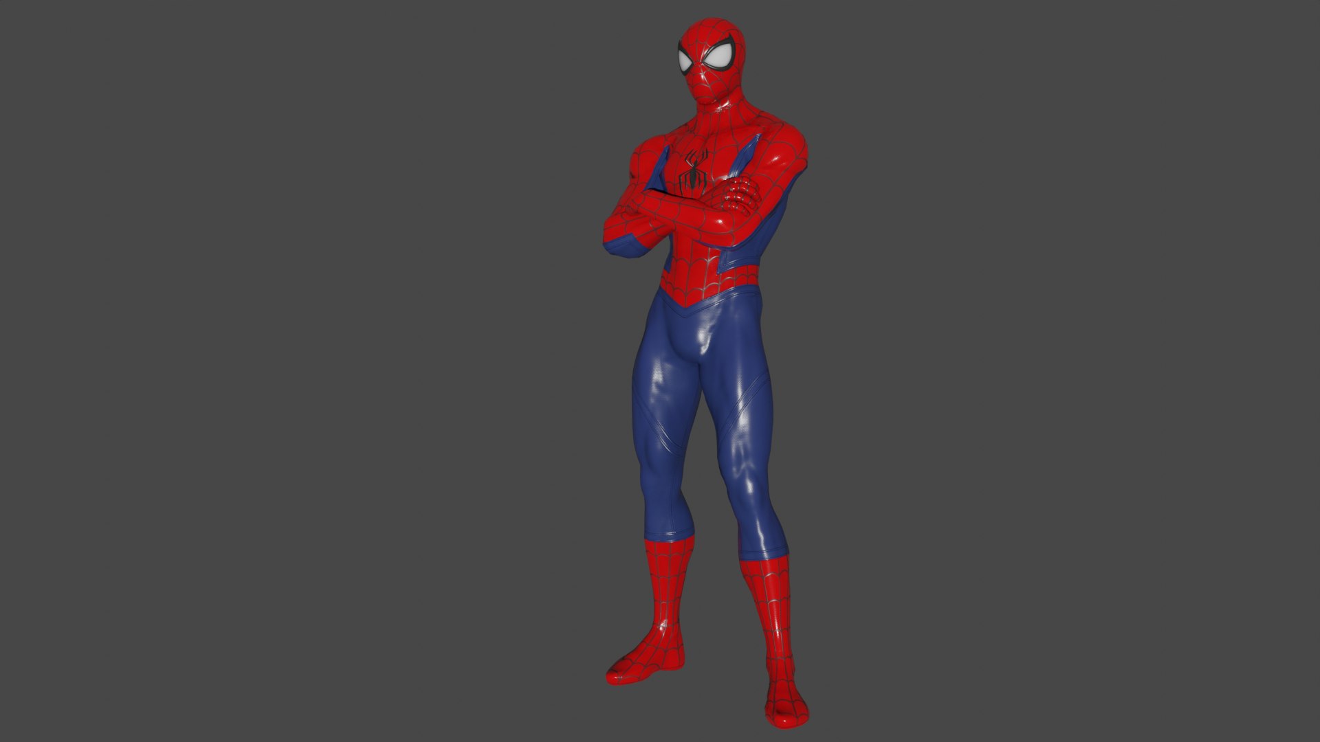 3D Spider Man Low-poly Model - TurboSquid 2545300