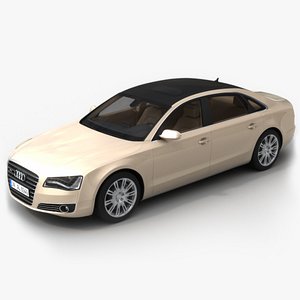 audi a8 l w12 3D