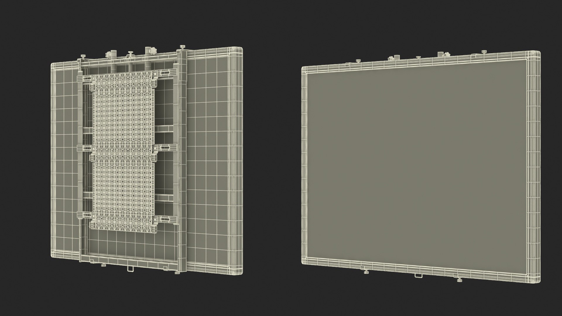 3D Model Interactive Digital Whiteboard - TurboSquid 2287581
