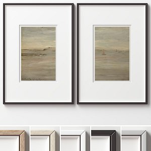 Picture Frames Set-657 3D model