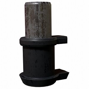 sci-fi wall deco 3D model