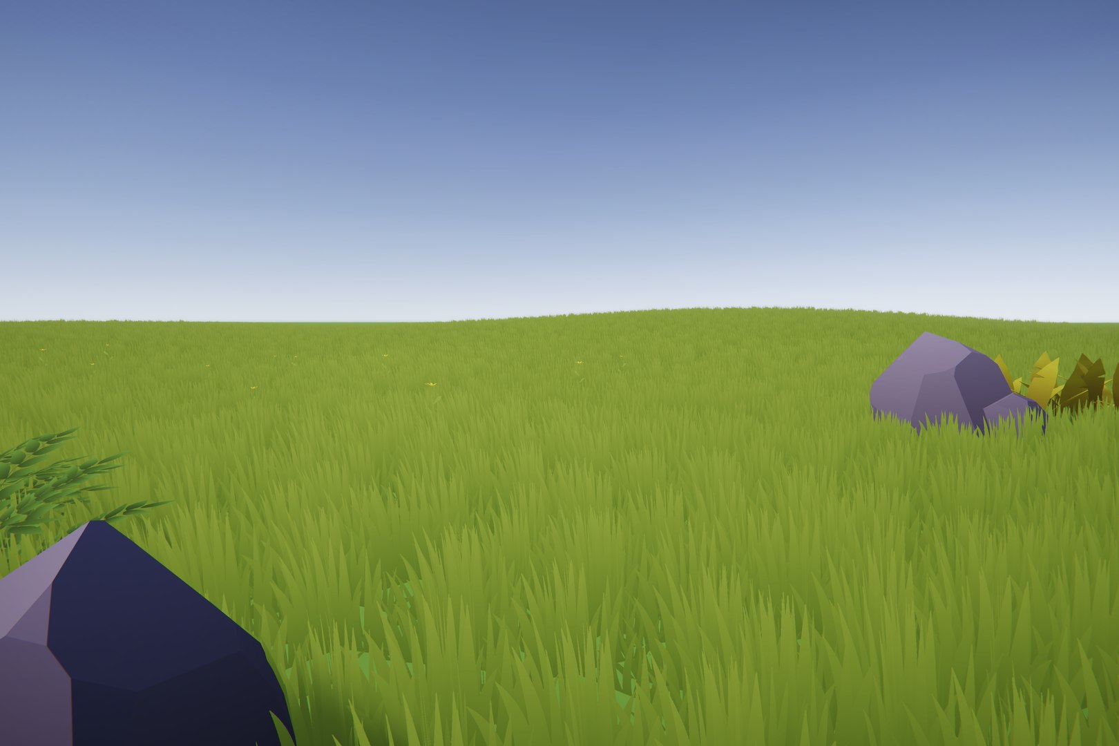3D Low Poly Cartoon Grass and Plants for Unity and Unreal Engine model ...