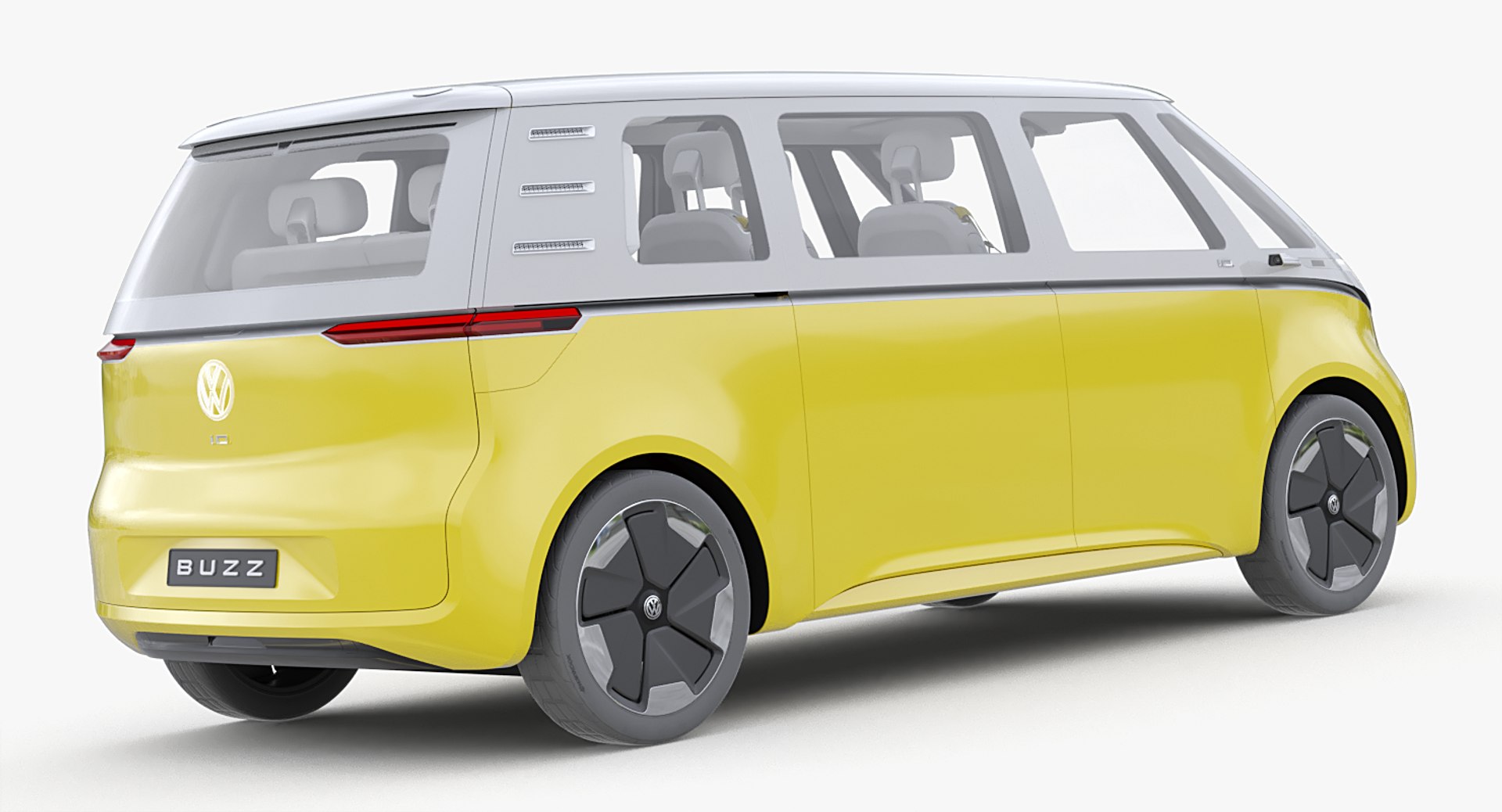 3D Volkswagen D Buzz Simple - TurboSquid 1317841