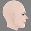 Meg Bellamy Head - No Hair - Low poly head for game