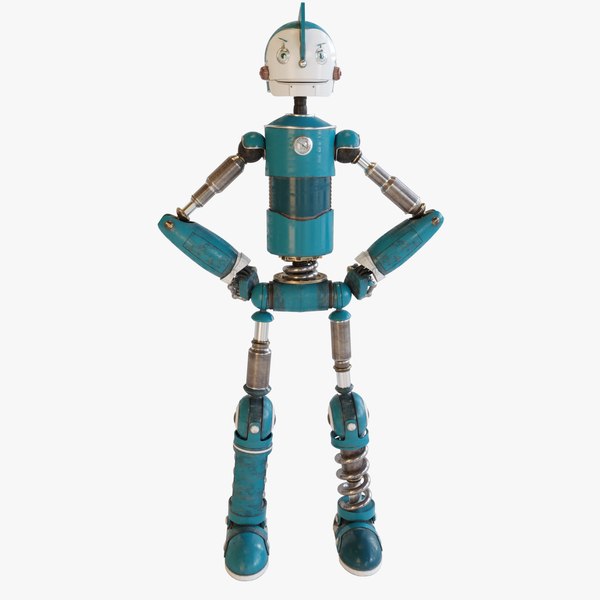 modelo 3d Robot de juguete Rodney - 1309694