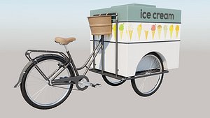 Traditional Three-wheeled Tricycle | Trike | Barrow