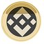Moneda de oro criptomoneda Binance Coin