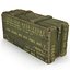 military gun magazines boxes 3D model