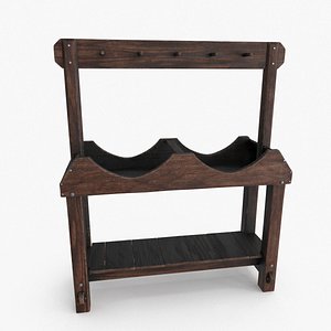 3D Floorstanding Double Barrel Stand