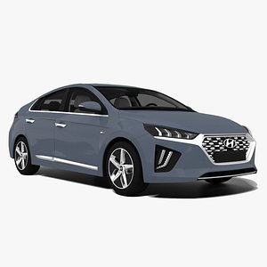 3D Hyundai Ioniq hybrid