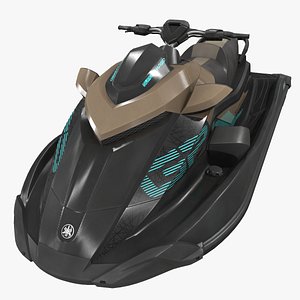 GP SVHO Racing Personal Watercraft 3D model