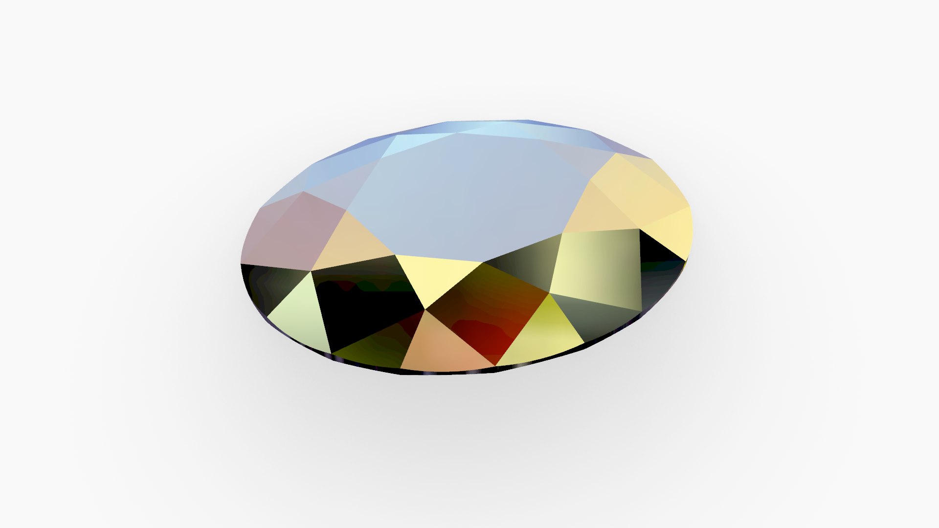 Oval Brilliant Gem 3D Model 3D Model - TurboSquid 1998096