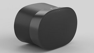 Smart Speaker Black 3D model