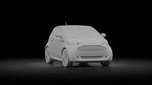 3D Aston Martin Cygnet 2012