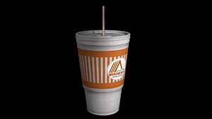 3ds max fast food cup