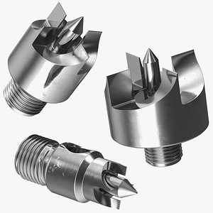 Wood Lathe 4 Prong Drive Center Set